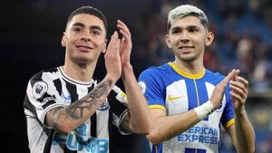 Miguel Almirón y Julio Enciso, nominados a mejor gol de la Premier