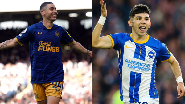 Versus / Orgullo nacional: Miguel Almirón y Julio Enciso compiten por el mejor gol de la temporada en la Premier