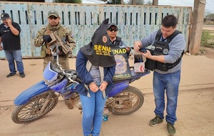 “Narco Gamer” capturada en Mariscal Estigarribia