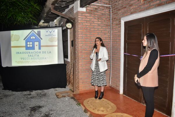 Inauguran la salita Pecci Aguilera para acompañar a niños huérfanos - Te Cuento Paraguay
