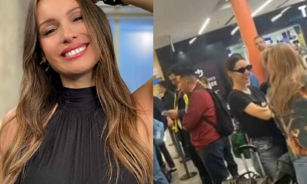 (VIDEO)¡Pampita llegó a Paraguay!