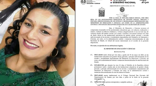 Diario HOY | MEC declara asueto de tres días a nivel país tras muerte de directora