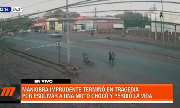 Maniobra imprudente terminó en tragedia | Telefuturo