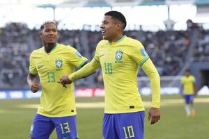 Brasil golea a Túnez y se cita con Israel en los cuartos de final del Mundial Sub-20 - Fútbol Internacional - ABC Color