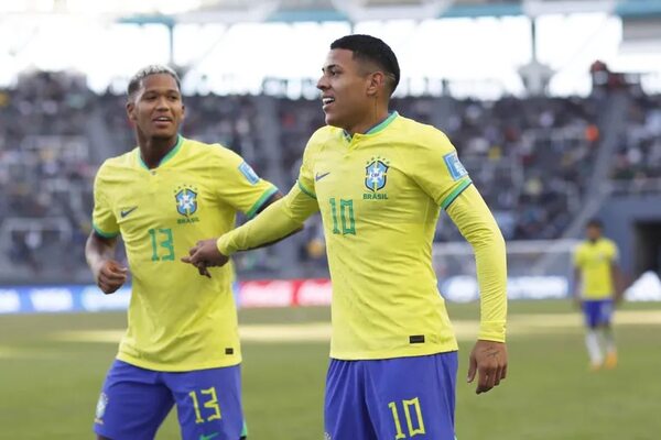 Brasil golea a Túnez y se cita con Israel en los cuartos de final del Mundial Sub-20 - Fútbol Internacional - ABC Color