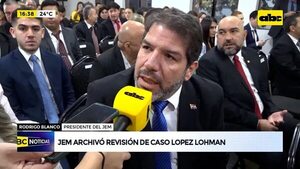 Video: JEM archivó revisión de caso López Lohman - ABC Noticias - ABC Color