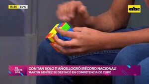 Video: Con tan solo 11 años, logró ¡Récord Nacional! - Ensiestados - ABC Color