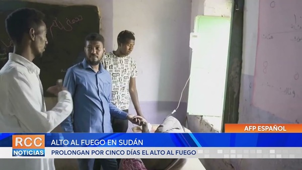 Prolongan por cinco días el alto al fuego en Sudán