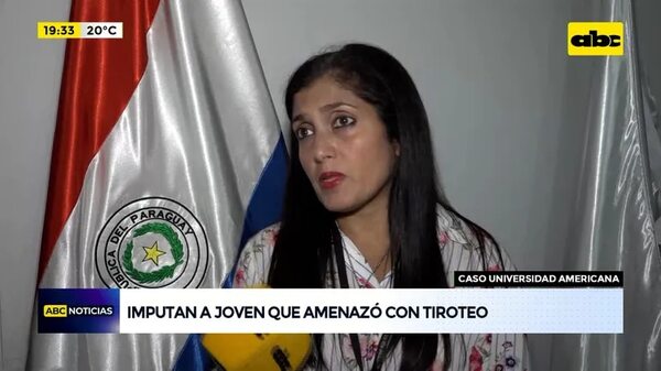 Video: Imputan a joven que amenazó con tiroteo - ABC Noticias - ABC Color