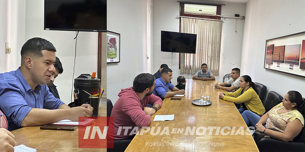 DIEGO AQUINO: “MANTUVIMOS UNA FRUCTÍFERA REUNIÓN CON VECINOS DEL B° FOCEM” - Itapúa Noticias