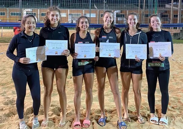 Brillan en la arena los campeones de vóley playa - Polideportivo - ABC Color