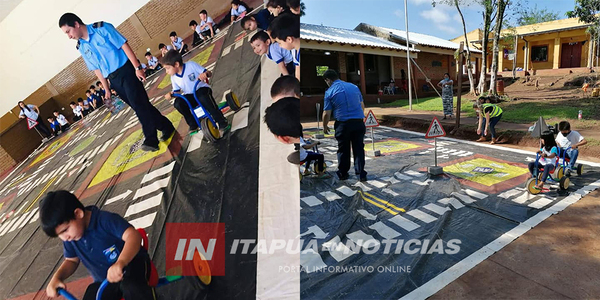 EN EL MARCO DE LA CAMPAÑA “VAMOS, VAMOS, VAMOS ENCARNACIÓN” VISITAN ESCUELAS DE LA CIUDAD - Itapúa Noticias