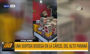 Hallan surtida bodega en la cárcel de Alto Paraná | Telefuturo