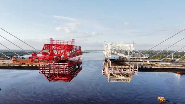 Puente Héroes Chaco registra 95% de avance general