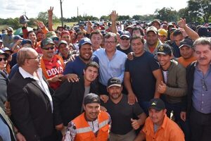 Director de Yacyretá se reunió con representantes de los obreros paraguayos de Aña Cuá