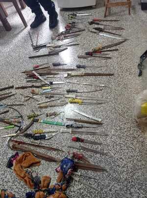 INCAUTAN ARMAS Y DROGAS DE LA CÁRCEL DE CONCEPCIÓN - La Voz del Norte