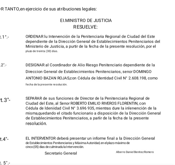 Intervienen el penal de CDE tras hallazgo de una «bodega» durante cateo - Noticde.com