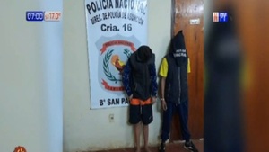 Caen dos supuestos motochorros - Noticias Paraguay