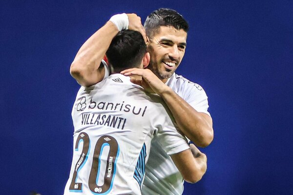 Versus / La combinación fantástica entre Luis Suárez y Mathías Villasanti que selló la clasificación de Grêmio