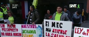 Docentes de la OTEP reunidos con el MEC - SNT