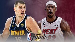 Denver Nuggets y Miami Heat abren las finales de la NBA
