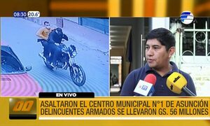 Roban G. 56 millones del Centro Municipal Nº1 de Asunción | Telefuturo