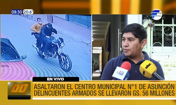 Roban G. 56 millones del Centro Municipal Nº1 de Asunción | Telefuturo