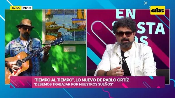 Video: “Tiempo al tiempo”, lo nuevo de Pablo Ortiz - ABC Noticias - ABC Color