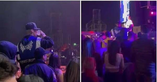 [VIDEO] En Paraguay se armó bolonqui entre L-Gante y Ke Personajes por culpa del chupi