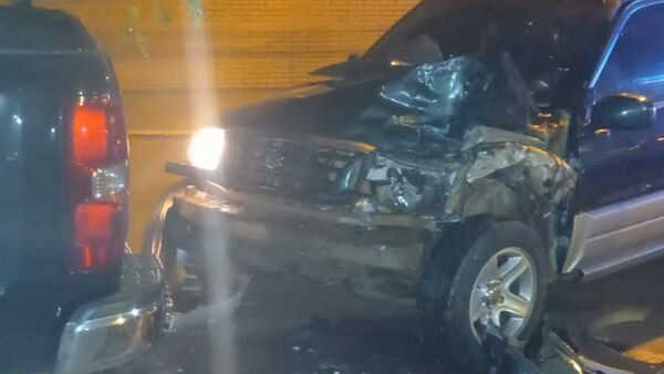 Asistente fiscal se negó al alcotest tras protagonizar accidente