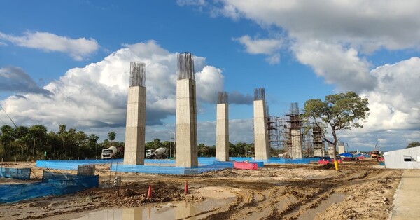 Avanza el puente de la Bioceánica en ambas márgenes del río Paraguay