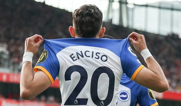 Versus / En Inglaterra están maravillados con Enciso: "El cielo es el límite para este cohete paraguayo"
