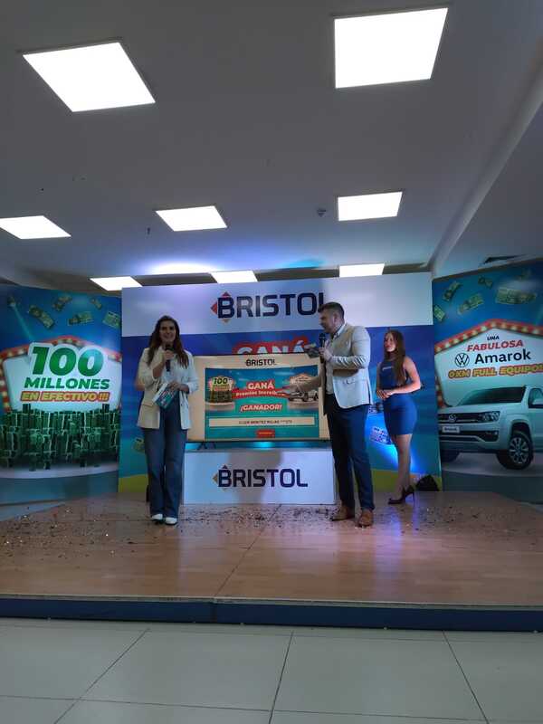 Bristol sorteó los primeros Gs. 50 millones y los premios continúan | Locales | 5Días