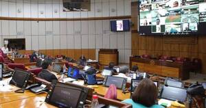 La Nación / Levantan sesión ordinaria en el Senado tras declararse un cuarto intermedio