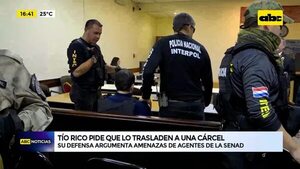Video: Tío Rico pide que se lo traslade a una cárcel - ABC Noticias - ABC Color