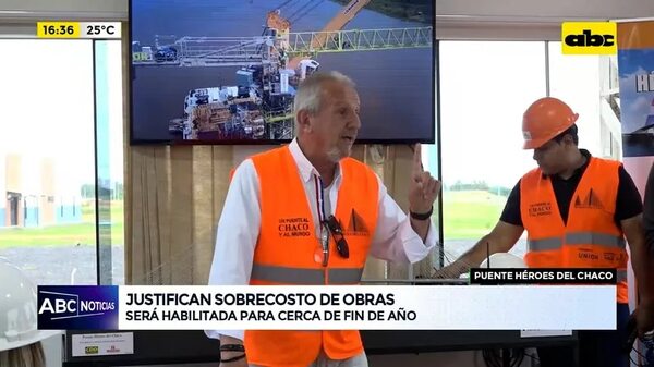 Video: Justifican sobrecosto del Puente Héroes del Chaco - ABC Noticias - ABC Color