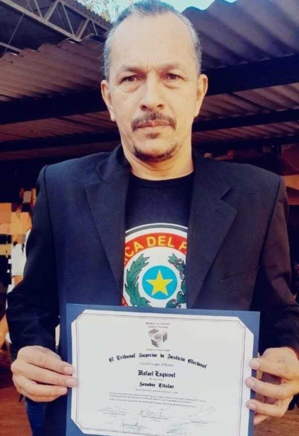 Mbururu hizo barullo en la cárcel tras recibir su certificado de senador electo - La Tribuna