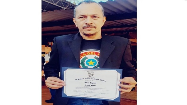Mbururu recibe en prisión su certificado de senador proclamado - Noticias Paraguay