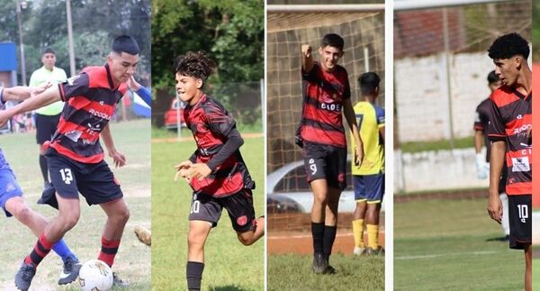 Seis jugadores de Minga Guazú son seleccionados para las inferiores de Cerro Porteño