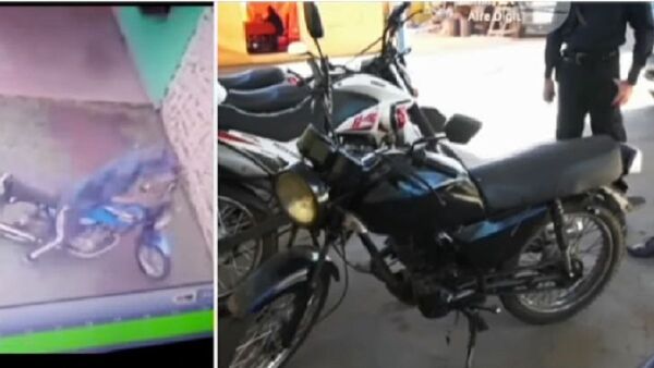 Hizo de investigador privado para recuperar su moto robada