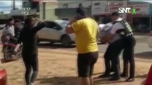 Amenazó con acuchillar a un PMT - SNT