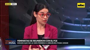 Video: Feministas se reunieron con el fiscal General del Estado - Mesa de Periodistas - ABC Color
