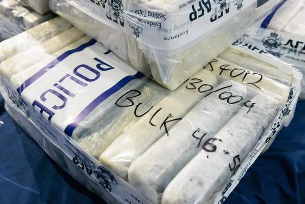 Australia decomisa más de 800 kilogramos de cocaína de un barco proveniente de Sudamérica - Mundo - ABC Color
