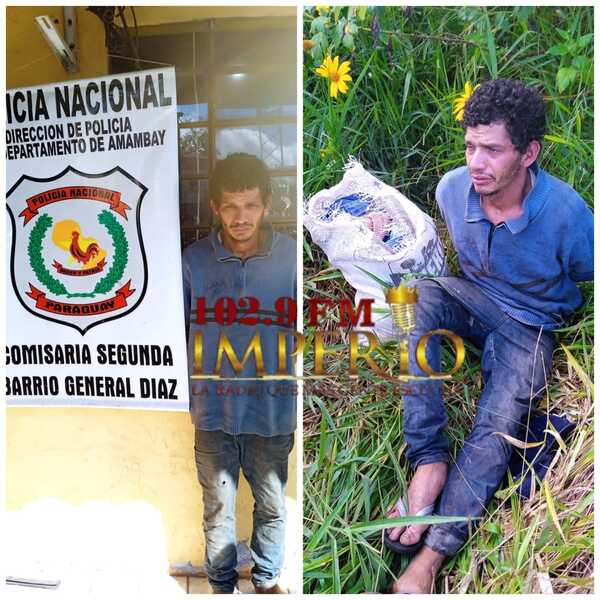 Brasileño es detenido en el arroyo Punta Vakapi con objetos robados de un taxista - Radio Imperio