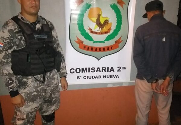 Detienen a buscado por violencia familiar
