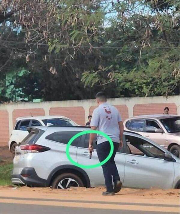 PMT fue atacado con cuchillo por un enfurecido conductor
