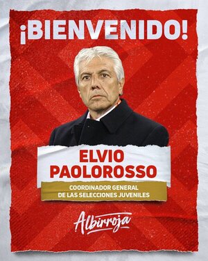 Elvio Paolorosso nuevo Coordinador General de selecciones juveniles | OnLivePy