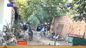 Allanamientos en simultáneo dejan 4 detenidos - Noticias Paraguay