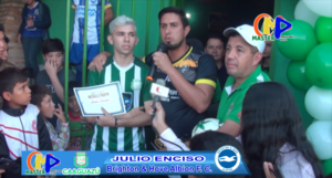Versus / El enorme gesto de Julio Enciso con el club de sus amores en Caaguazú