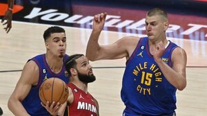 NBA: Denver sacude a Miami y toma ventaja en las Finales